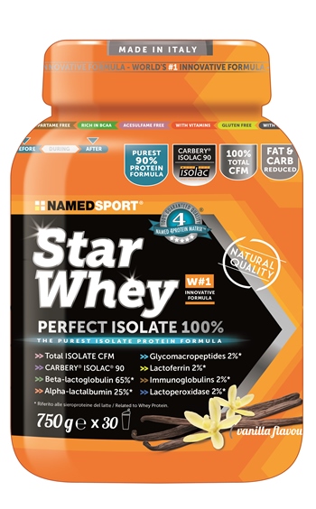 STAR WHEY ISOLATE VANILLA 750 G - Antica Farmacia Ferrari