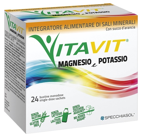 VITAVIT MAGNESIO POTASSIO 24 BUSTINE - Antica Farmacia Ferrari