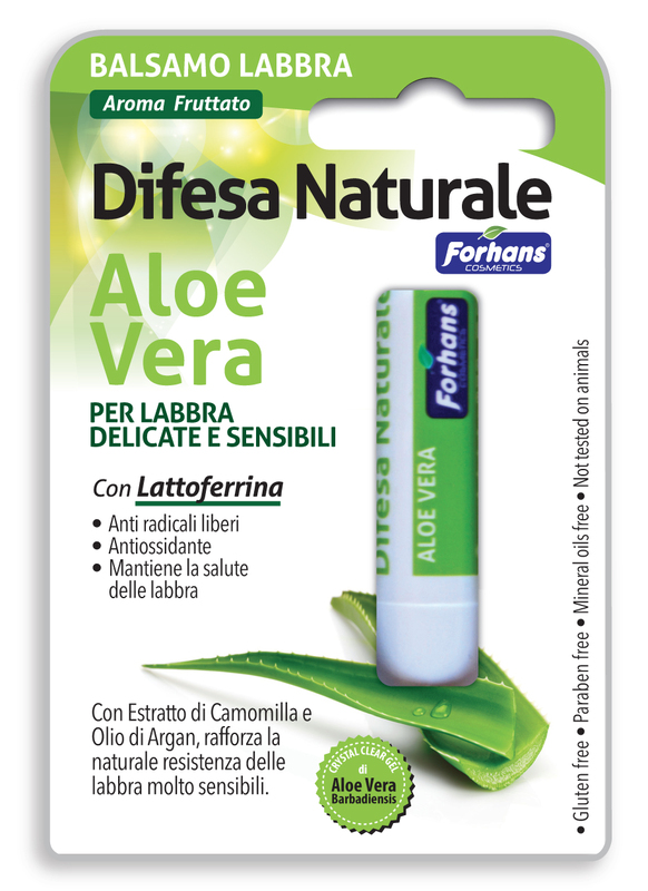 FORHANS BALSAMO LABBRA DIFESA NATURALE ALOE VERA - Antica Farmacia Ferrari