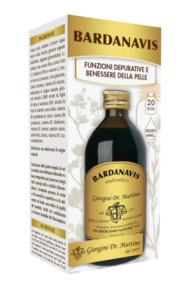 BARDANAVIS LIQUIDO ANALCOLICO 200 ML - Antica Farmacia Ferrari