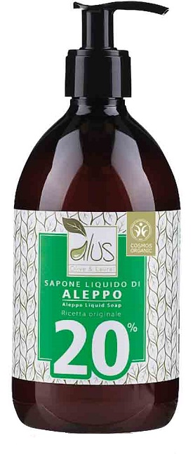 ALEPPO SAPONE LIQUIDO 20% 500 ML - Antica Farmacia Ferrari