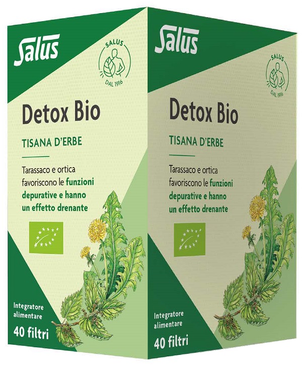 DETOX BIO TISANA 40 FILTRI 72 G - Antica Farmacia Ferrari