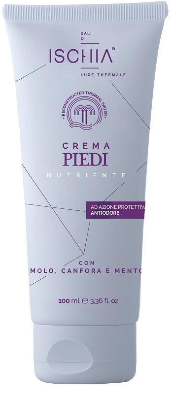 SALI DI ISCHIA CREMA PIEDI NUTRIENTE AD AZIONE PROTETTIVA ANTIODORE 100 ML - Antica Farmacia Ferrari