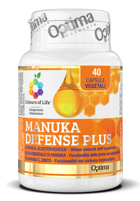 COLOURS OF LIFE MANUKA DEFENSE PLUS 40 CAPSULE VEGETALI 495 MG - Antica Farmacia Ferrari