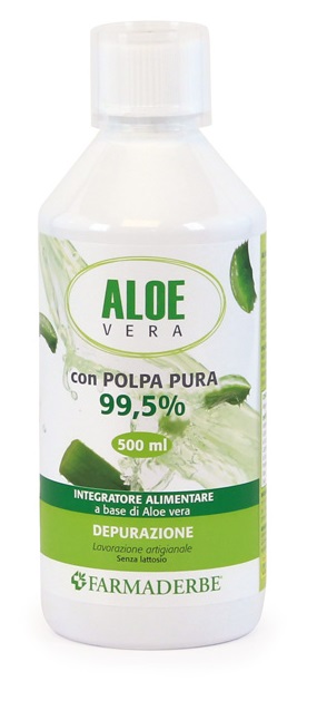 ALOE VERA SUCCO POLPA PURA 500 ML - Antica Farmacia Ferrari