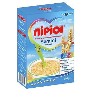 NIPIOL PASTINA SEMINI 300 G - Antica Farmacia Ferrari