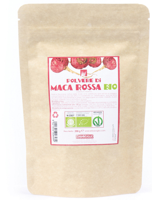 MACA ROSSA POLVERE BIO 200 G - Antica Farmacia Ferrari