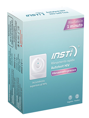 TEST DI AUTODIAGNOSI INSTI HIV INDIVIDUAZIONE ANTICORPI DELL'HIV SCREEN TEST - Antica Farmacia Ferrari