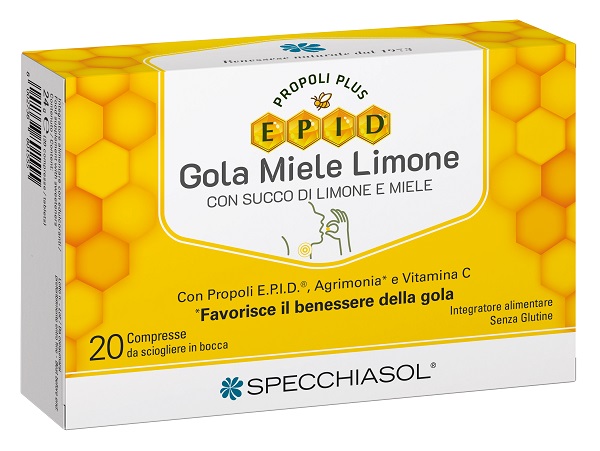 EPID MIELE LIMONE 20 COMPRESSE NEW - Antica Farmacia Ferrari