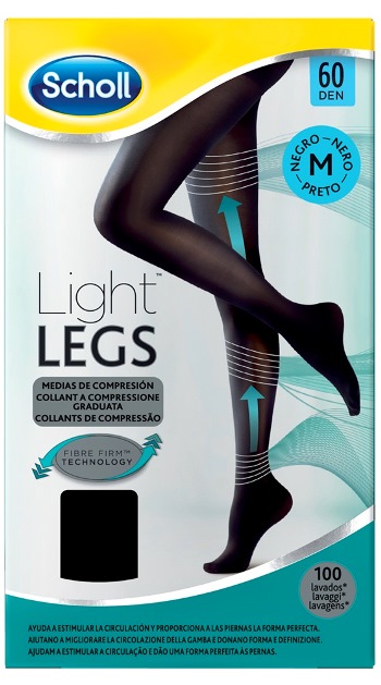 SCHOLL LIGHTLEGS 60 DENARI TAGLIA M COLORE NERO 1 PAIO - Antica Farmacia Ferrari