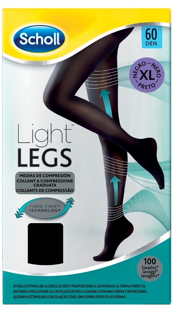 SCHOLL LIGHTLEGS 60 DENARI TAGLIA XL COLORE NERO 1 PAIO - Antica Farmacia Ferrari