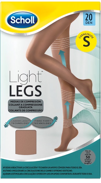 SCHOLL LIGHTLEGS 20 DENARI TAGLIA S COLORE NUDE 1 PAIO - Antica Farmacia Ferrari
