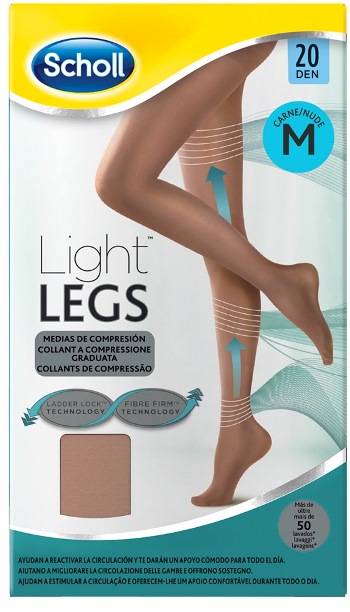 SCHOLL LIGHTLEGS 20 DENARI TAGLIA M COLORE NUDE 1 PAIO - Antica Farmacia Ferrari