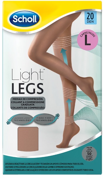 SCHOLL LIGHTLEGS 20 DENARI TAGLIA L COLORE NUDE 1 PAIO - Antica Farmacia Ferrari