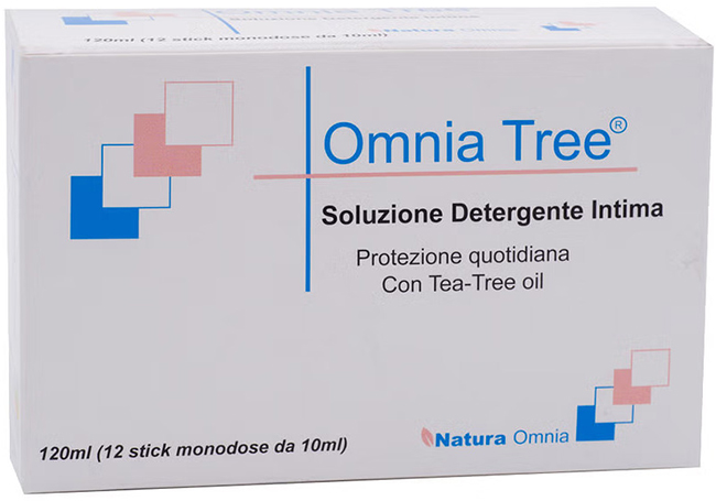 OMNIA TREE SAPONE PER DETERSIONE INTIMA 12 STICK 10 ML - Antica Farmacia Ferrari