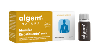 ALGEM MANUKA RICOSTITUENTE FORTE 10 FLACONCINI 10 ML - Antica Farmacia Ferrari