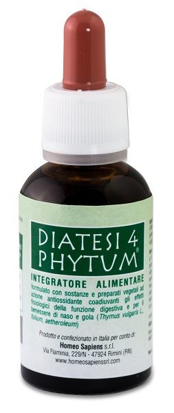 DIATESI 4 PHYTUM GOCCE 30 ML - Antica Farmacia Ferrari