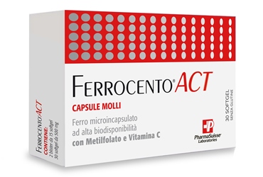 FERROCENTO ACT 30 CAPSULE MOLLI - Antica Farmacia Ferrari