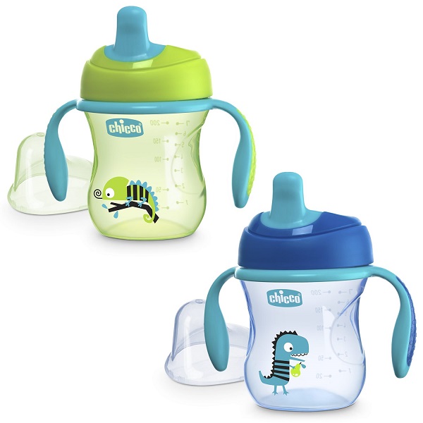 CHICCO TAZZA TRAINING AZZURRA 6 MESI - Antica Farmacia Ferrari