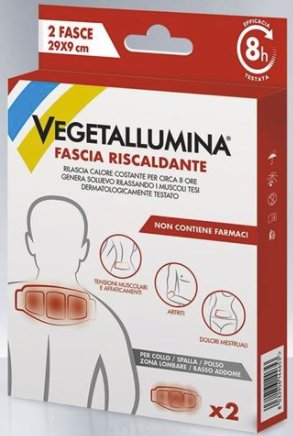 VEGETALLUMINA FASCIA RISCALDANTE 2 PEZZI - Antica Farmacia Ferrari