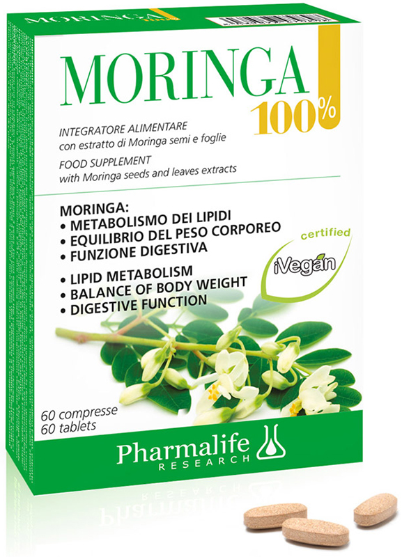 MORINGA 100% 60 COMPRESSE - Antica Farmacia Ferrari