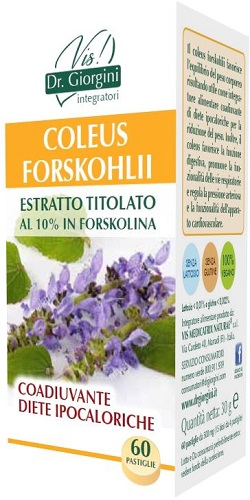 COLEUS FORSKOHLII ESTRATTO TITOLATO 60 PASTIGLIE - Antica Farmacia Ferrari