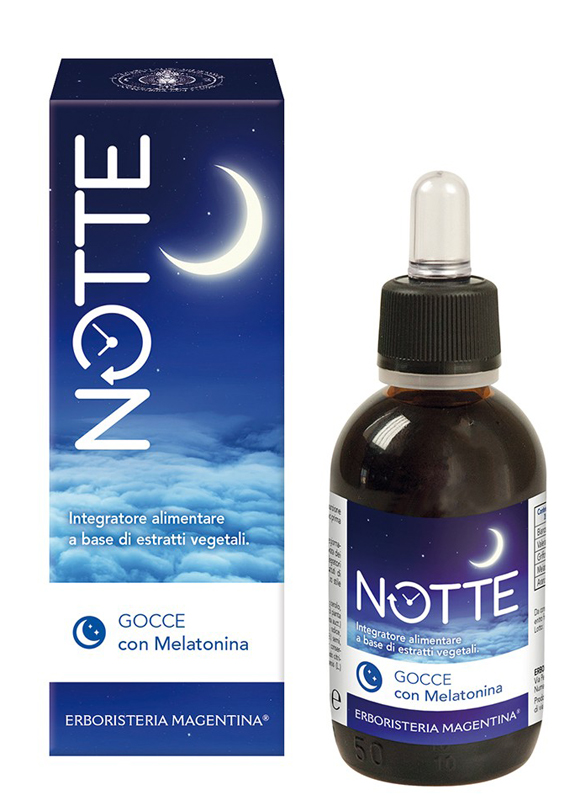 NOTTE MELATONINA GOCCE 50 ML - Antica Farmacia Ferrari