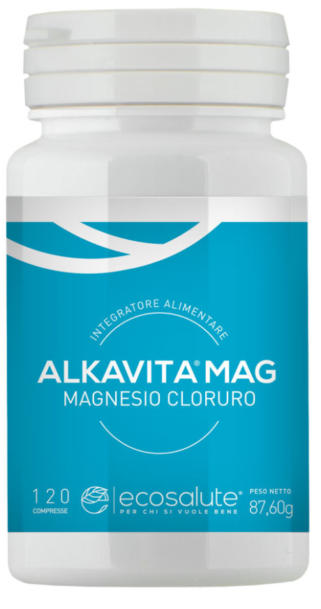 ALKAVITA MAG MAGNESIO CLORURO 120 COMPRESSE - Antica Farmacia Ferrari