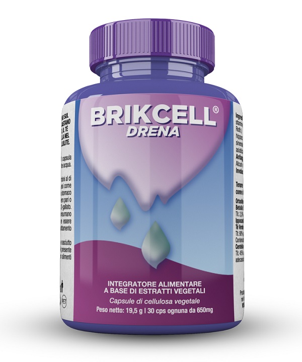BRIKCELL DRENA 30 CAPSULE - Antica Farmacia Ferrari