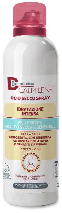 DERMOVITAMINA CALMILENE OLIO SPRAY 200 ML - Antica Farmacia Ferrari