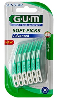 GUM SOFTPICKS ADVANCE SCOVOLINO SMALL GOMMA 30 PEZZI - Antica Farmacia Ferrari