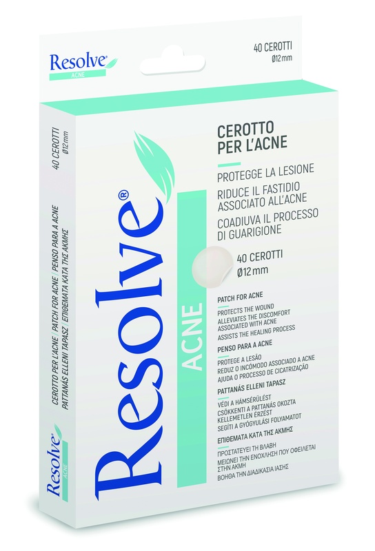 CEROTTO IDROCOLLOIDALE RESOLVE PER ACNE 40 PEZZI - Antica Farmacia Ferrari