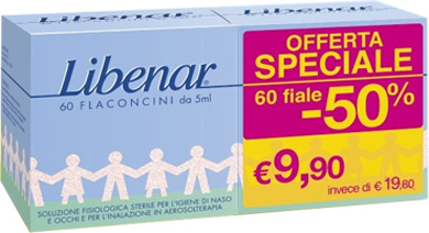 FIALE MONODOSE LIBENAR 60 PEZZI DA 5 ML - Antica Farmacia Ferrari