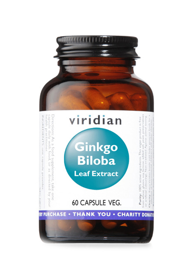 VIRIDIAN GINKGO BILOBA LEAF EXTR 60CPS - Antica Farmacia Ferrari