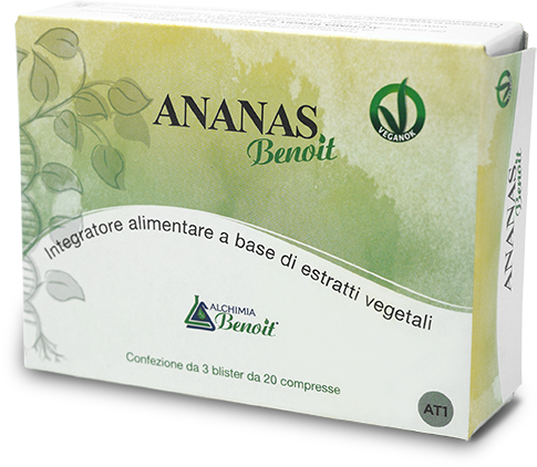 ANANAS BENOIT 60 COMPRESSE DA 500 MG - Antica Farmacia Ferrari
