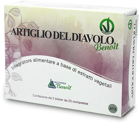 ARTIGLIO DEL DIAVOLO BENOIT 60 COMPRESSE DA 500 MG - Antica Farmacia Ferrari