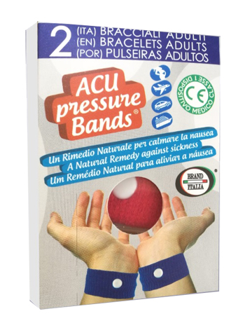 BRACCIALE ACU PRESSURE BAND ADULTI 2 PEZZI - Antica Farmacia Ferrari