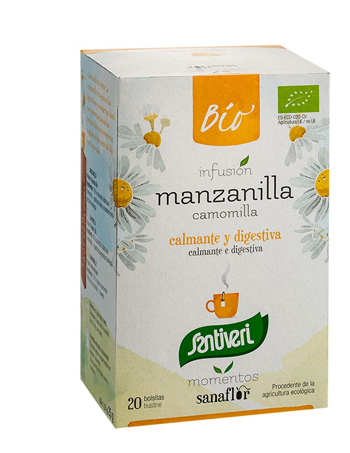 CAMOMILLA INFUSO BIO 20 BUSTINE FILTRI - Antica Farmacia Ferrari