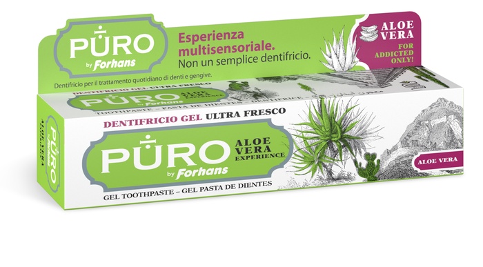 PURO DENTIFRICIO ALOE VERA 75 ML - Antica Farmacia Ferrari