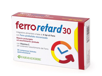 FERRO RETARD 30 COMPRESSE - Antica Farmacia Ferrari
