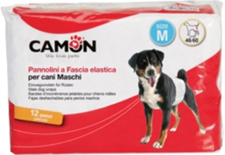 PANNOLINI A FASCIA CANI MASCHI MISURA 2 12 PEZZI - Antica Farmacia Ferrari