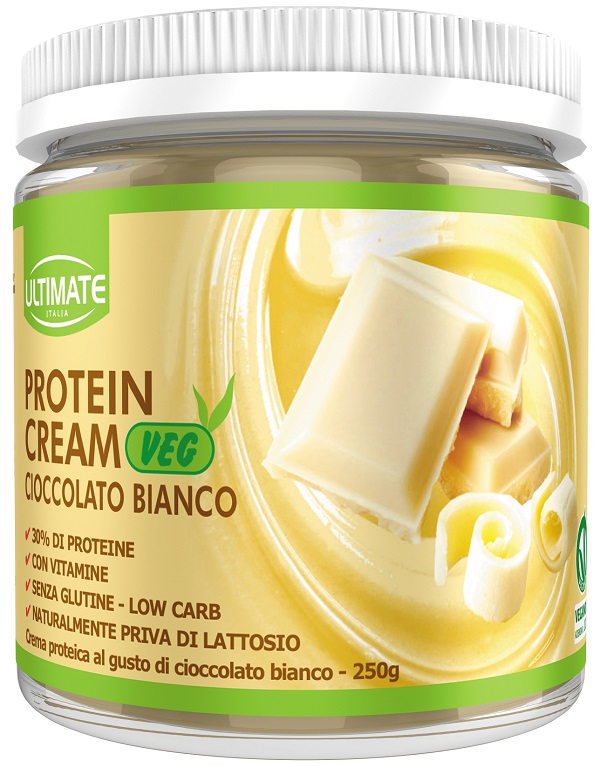 ULTIMATE PROTEIN CREAM VEG CIOCCOLATO BIANCO 250 G - Antica Farmacia Ferrari