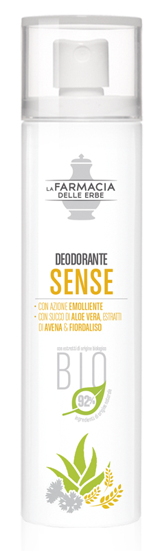 FARMACIA DELLE ERBE DEODORANTE NATURALE SENSE BIO 100 ML - Antica Farmacia Ferrari