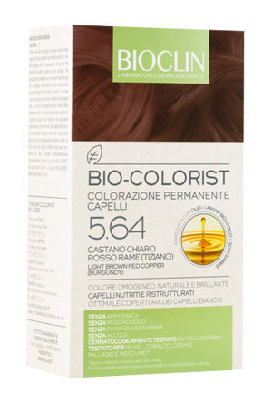 BIOCLIN BIO COLORIST 5,64 CASTANO CHIARO ROSSO RAME TIZIANO - Antica Farmacia Ferrari