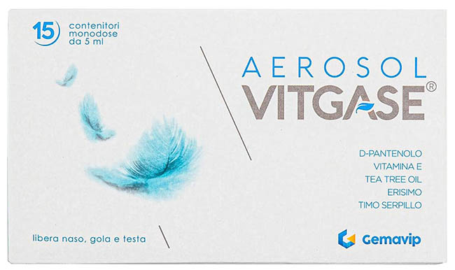 VITGASE AEROSOL 15 FLACONCINI 5 ML - Antica Farmacia Ferrari