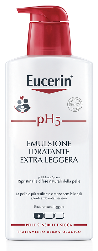 EUCERIN PH5 EMULSIONE EXTRA LEGGERA 400 ML - Antica Farmacia Ferrari