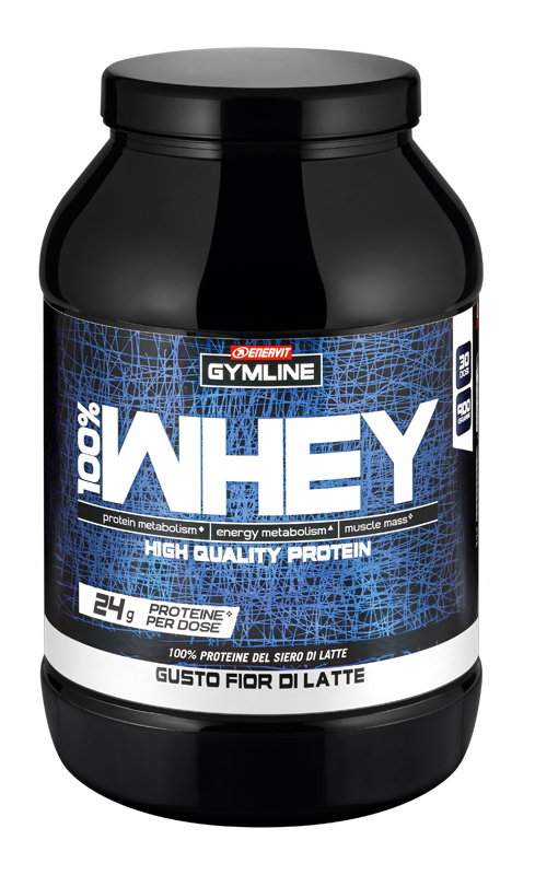 GYMLINE 100% WHEY CONCENTRATE LATTE 900 G - Antica Farmacia Ferrari