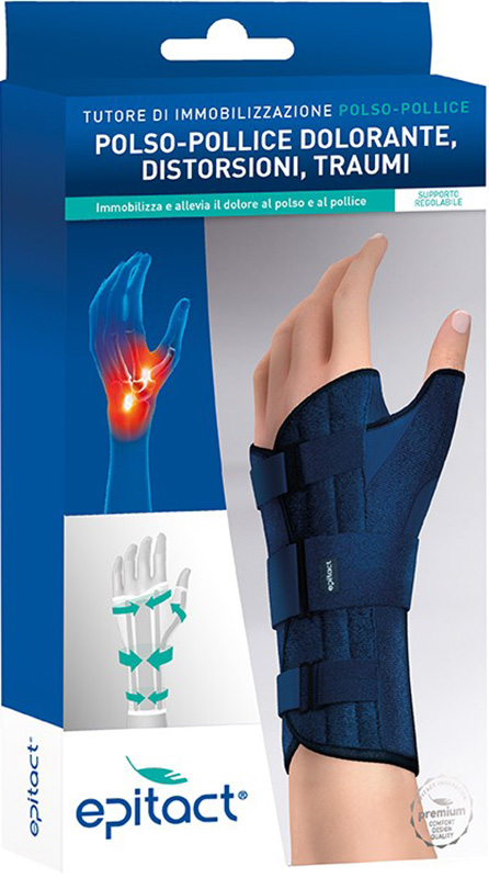 EPITACT TUTORE IMMOBILIZZAZIONE POLSO POLLICE DESTRA L - Antica Farmacia Ferrari