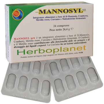 MANNOSYL NEW 24 COMPRESSE - Antica Farmacia Ferrari