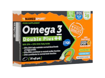 OMEGA 3 DOUBLE PLUS++ 30 SOFT GEL - Antica Farmacia Ferrari